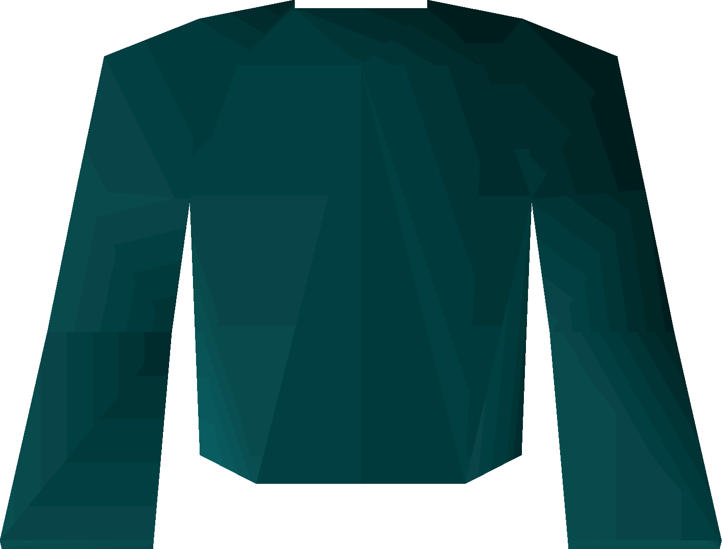 Teal robe top