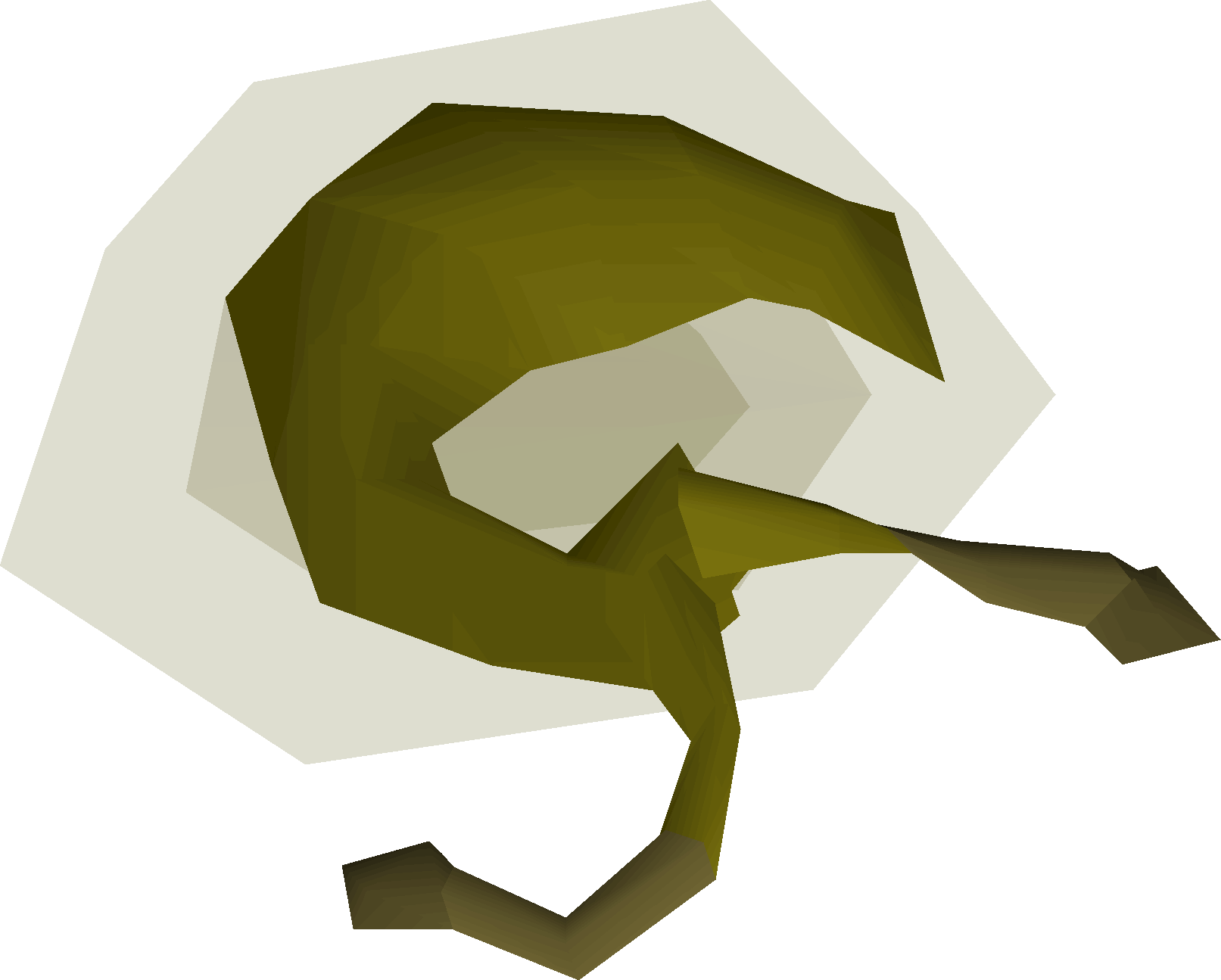 Thin snail meat