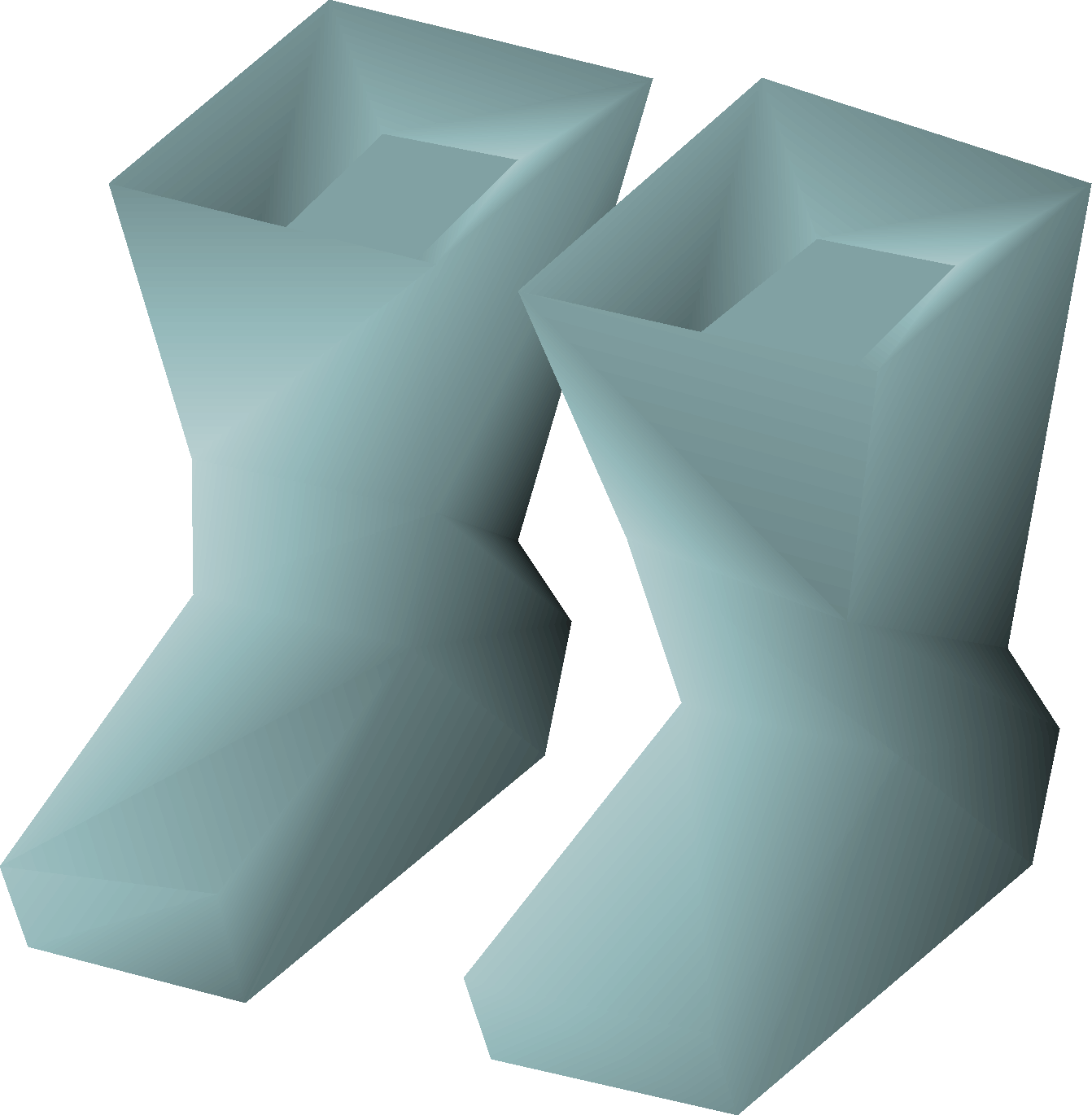 Turquoise boots
