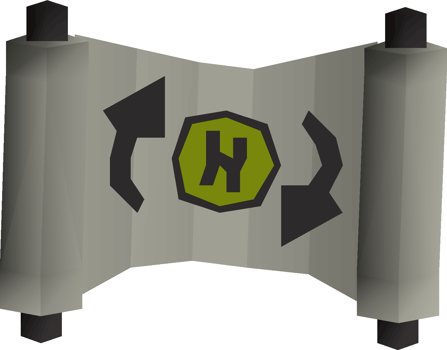 Twisted teleport scroll