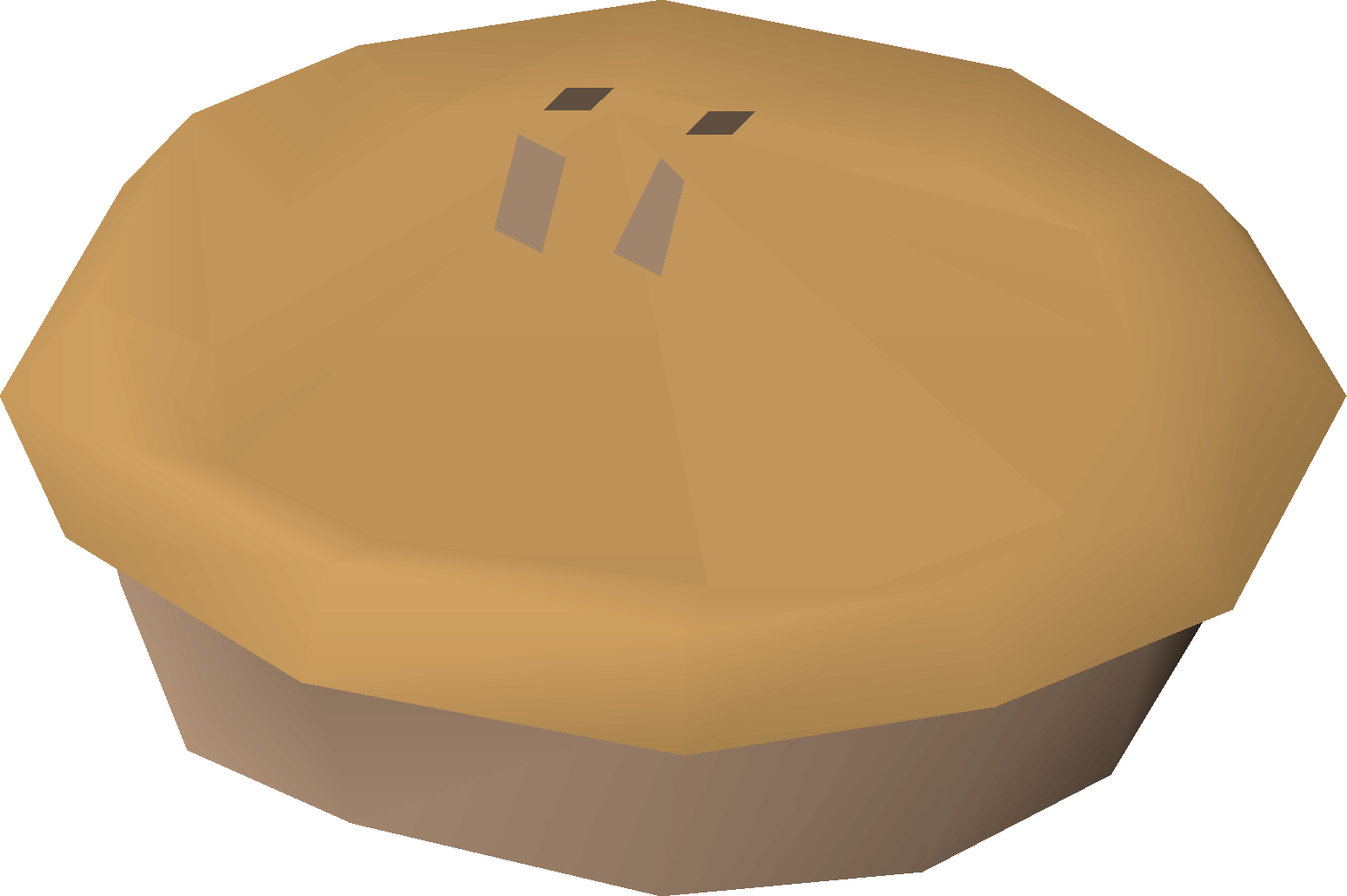 Uncooked meat pie