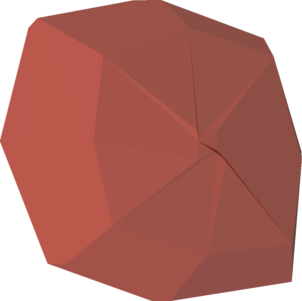 Uncut ruby