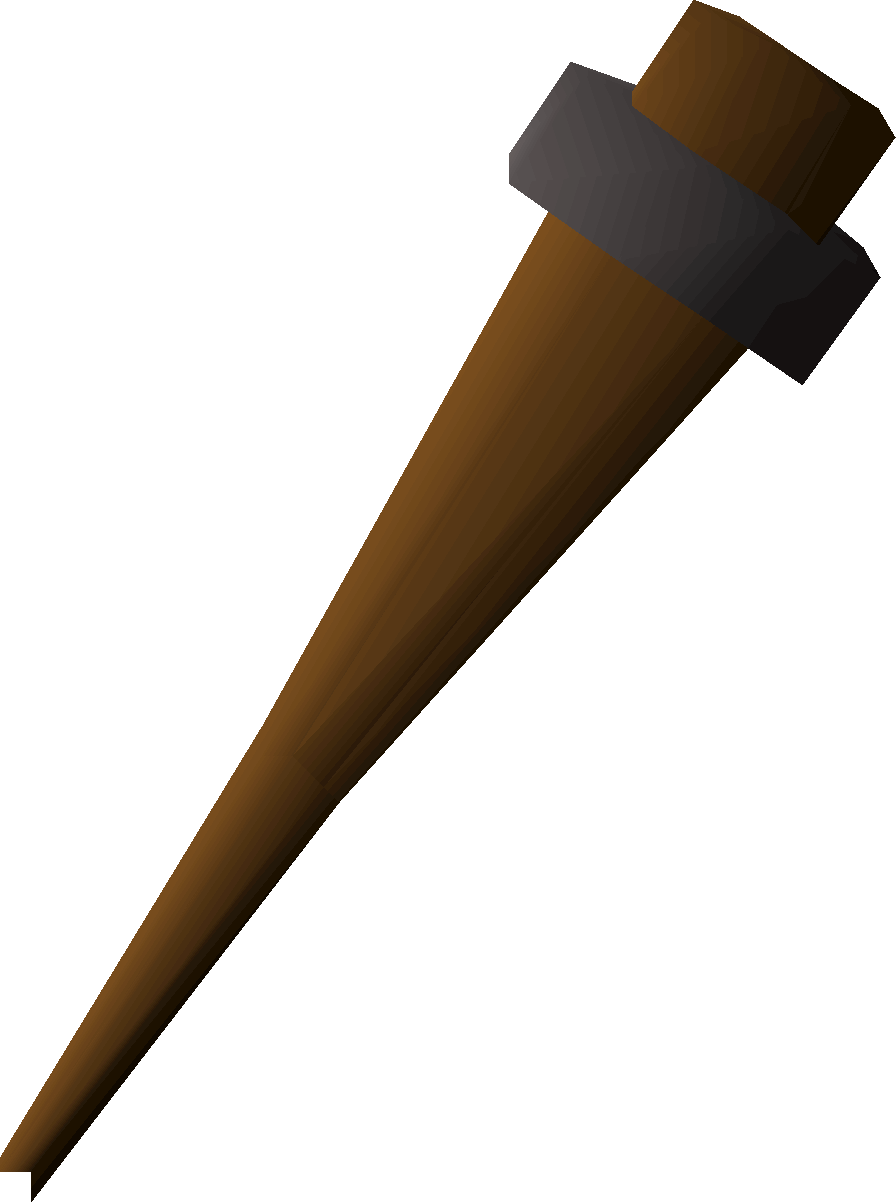 Unlit torch