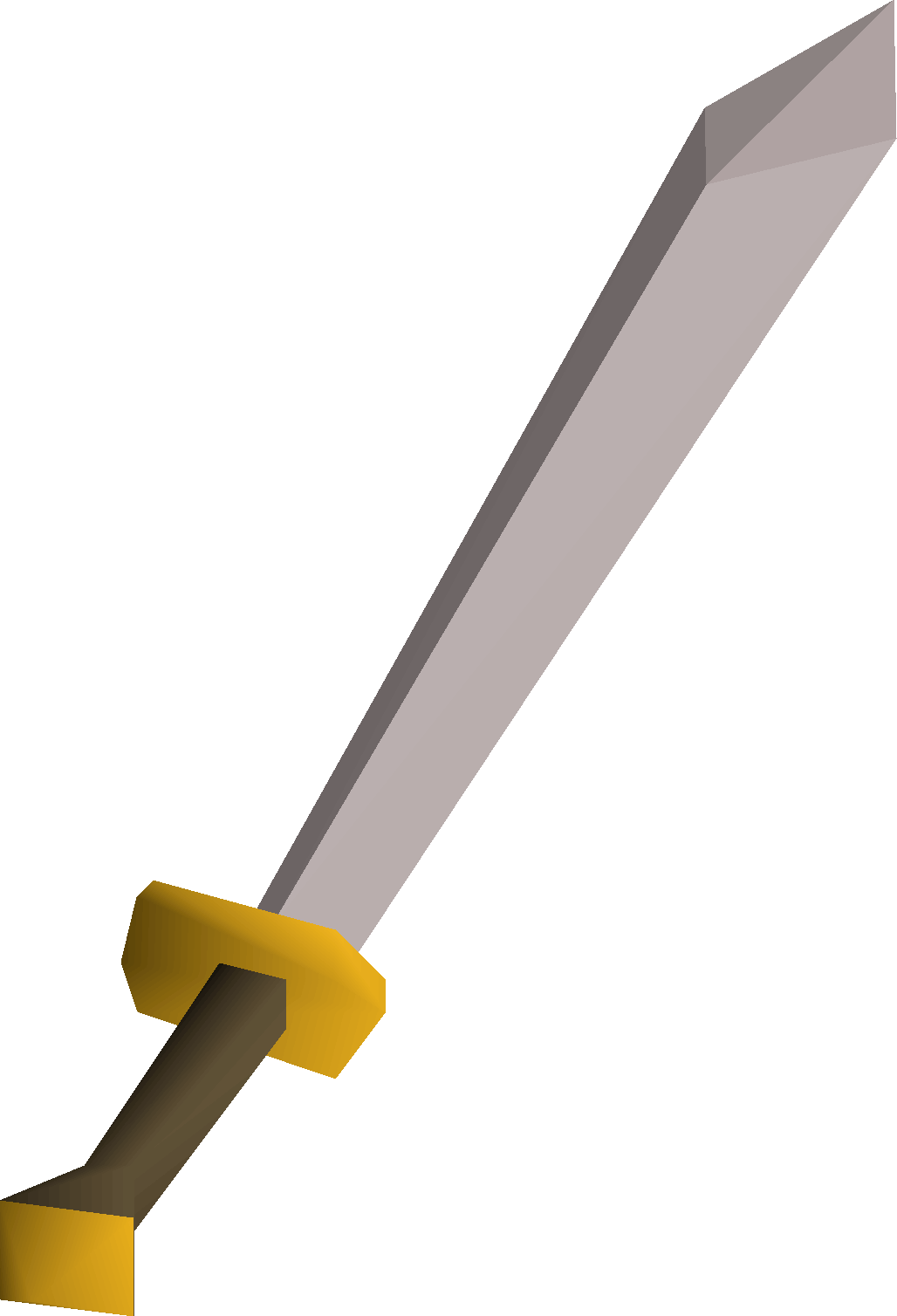 White 2h sword