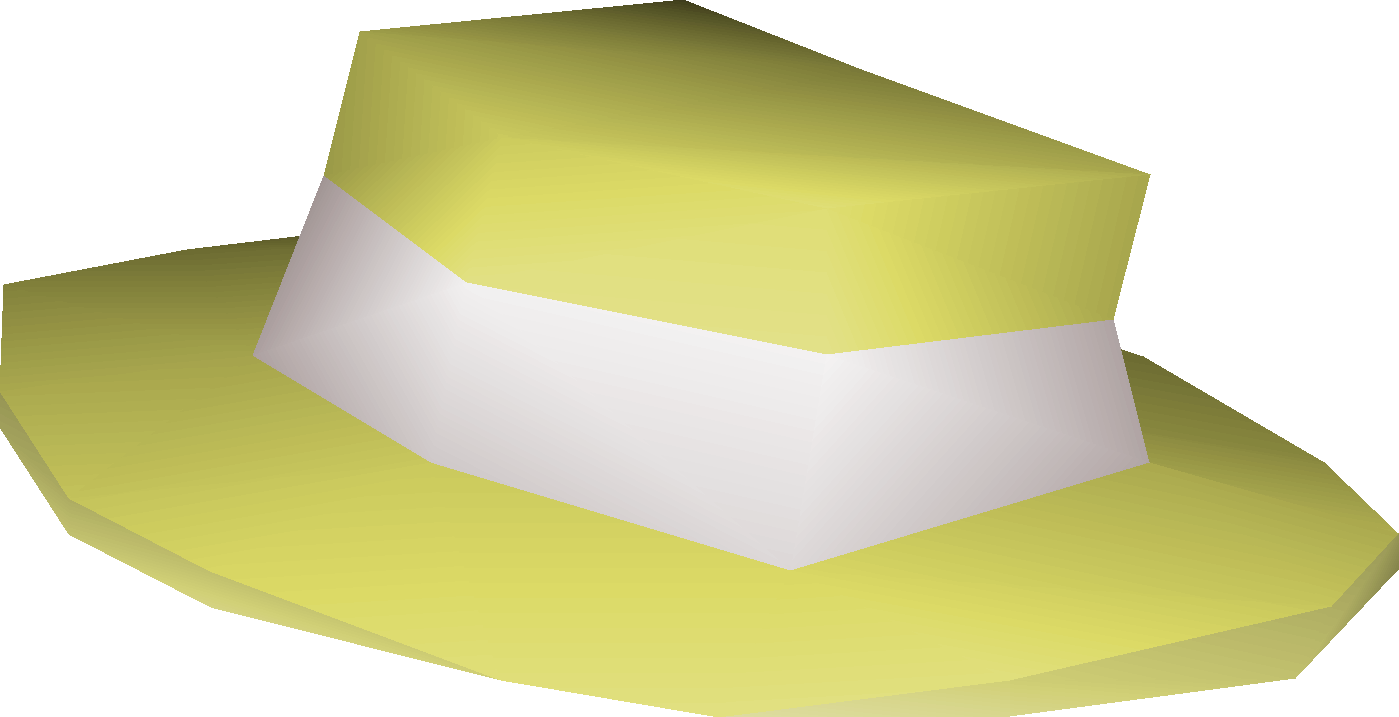 White boater