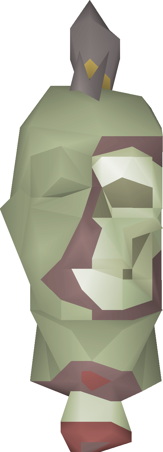 Zombie head